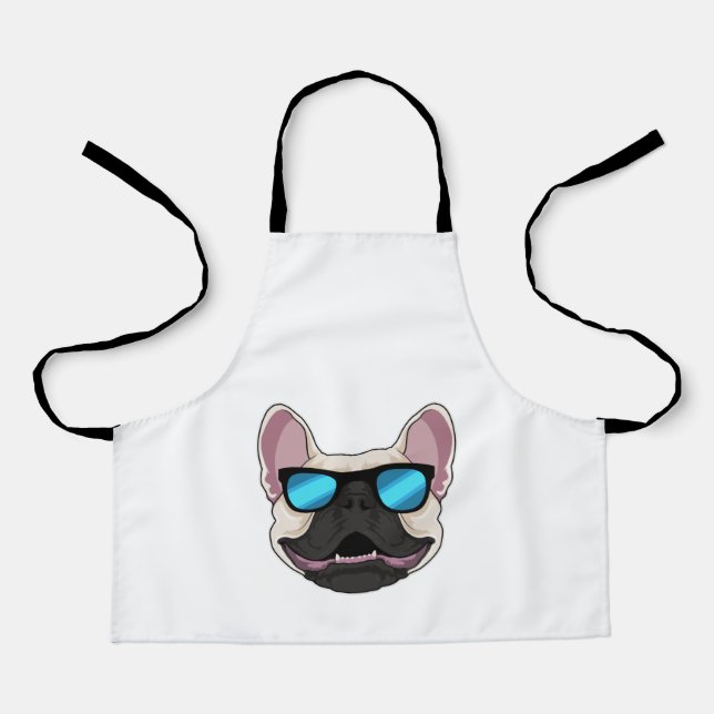 French Bulldog with Sunglasses Apron (Front)