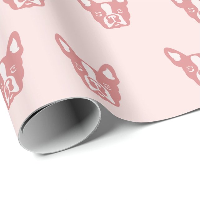 French Bulldog Wrapping Paper (Roll Corner)
