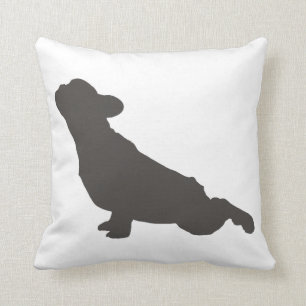 French Bulldog Yoga Pose Cushion