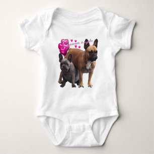 French Bulldogge Babystrampler Baby Bodysuit