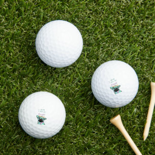 French bulldogge golf balls