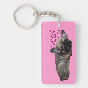 French Bulldogge Key Ring