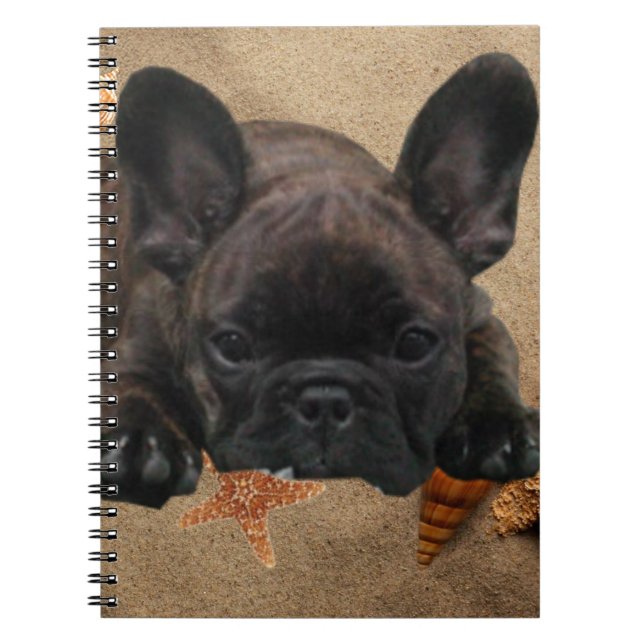 French Bulldogge Notebook (Front)