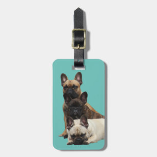 French Bulldoggen Luggage Tag
