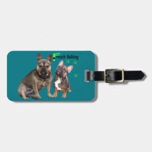 French Bulldoggen Luggage Tag
