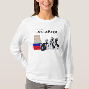 French Bulldogs Back to School T-Shirt