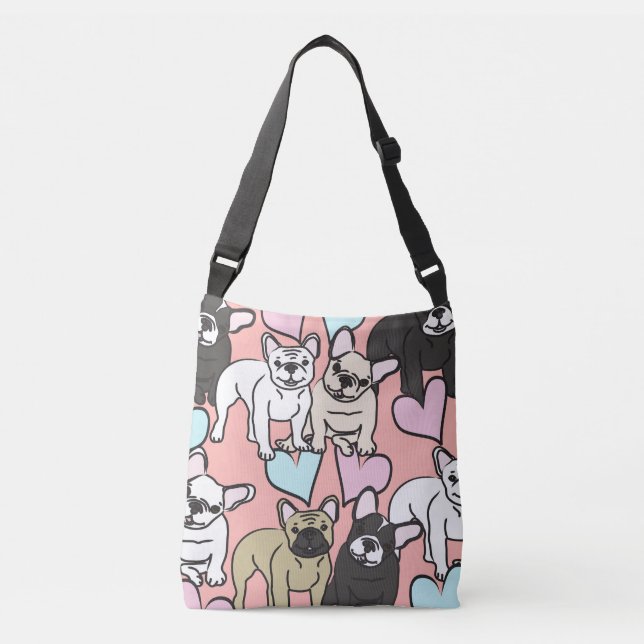 French bulldogs bag (Front)