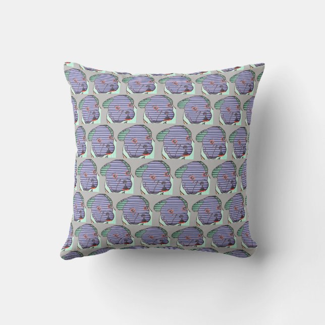 French Bulldogs Comic French Bulldog Cushion (Back)