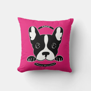 French Bulldogs - Little For Legged Friends. Cushion