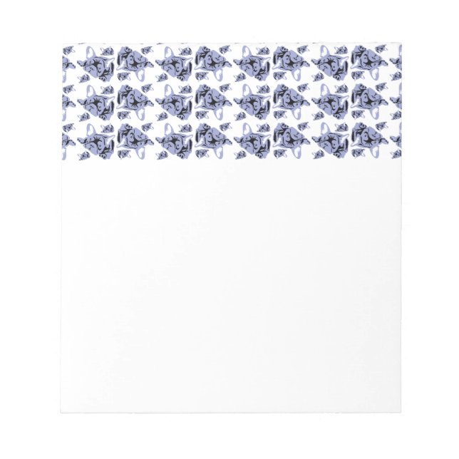 French Bulldogs Notepad (Front)