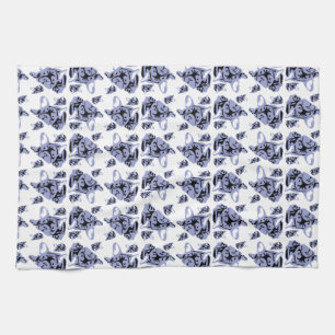 French Bulldogs Tea Towel