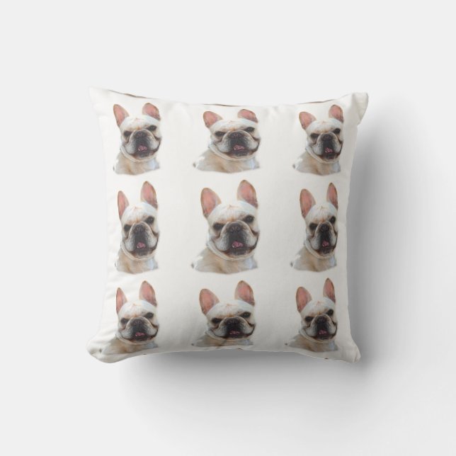 French Bullodg American Mojo pillow (Front)