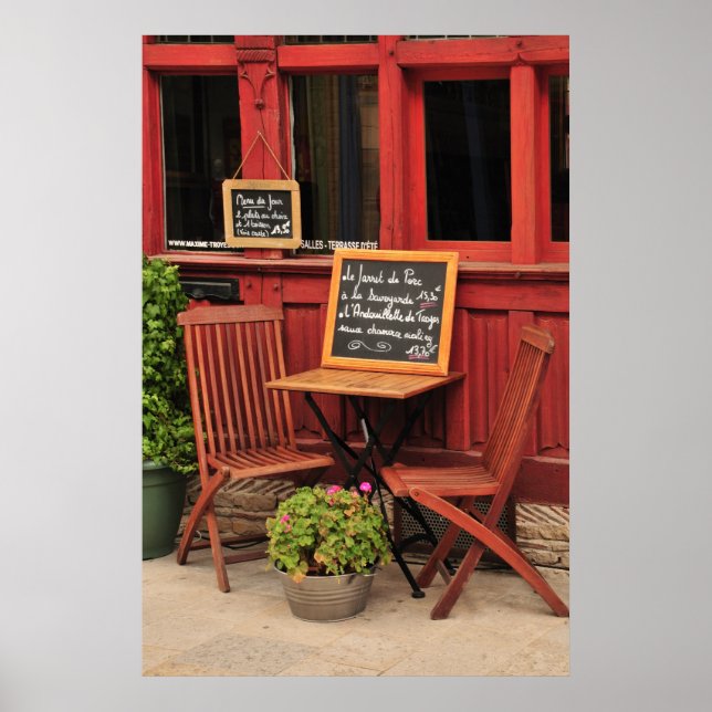 French Cafe Poster (Front)