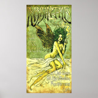 French Cafe Poster c1885