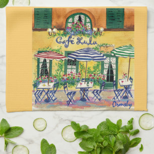 French Cafe-towel Tea Towel