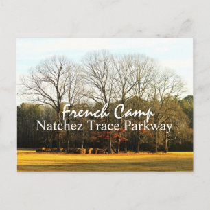 French Camp - Natchez Trace Parkway postcard
