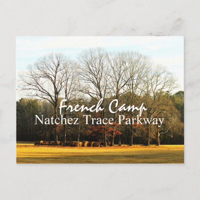 French Camp - Natchez Trace Parkway postcard (Front)