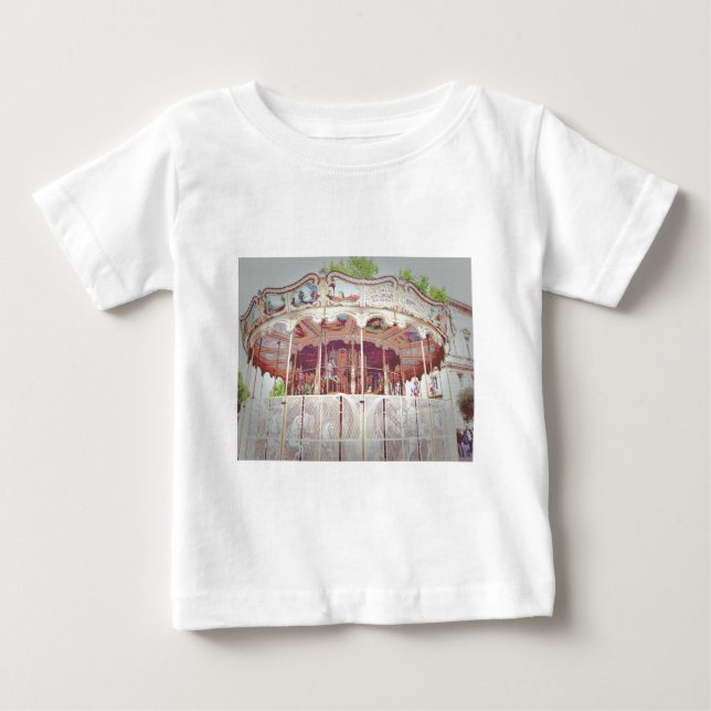 French carousel baby T-Shirt (Front)