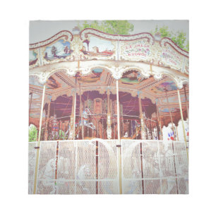 French carousel notepad