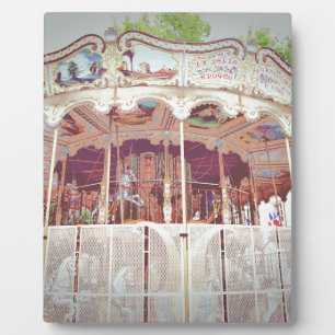 French carousel plaque