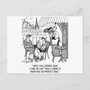 French Cartoon 4932 Postcard