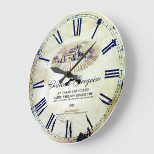 French Castle Gregory. Large Clock