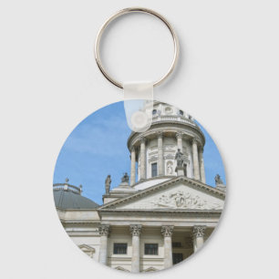 French Cathedral in Berlin Key Ring