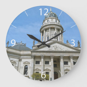 French Cathedral in Berlin Large Clock