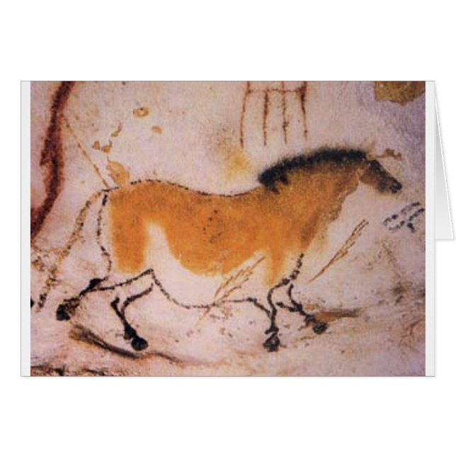 French Cave Horse Painting (Front Horizontal)