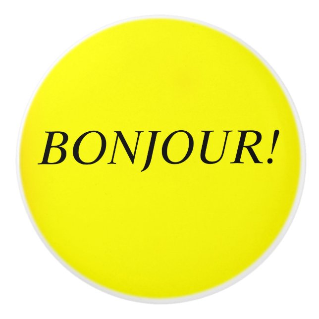 French Ceramic Knob (Front)