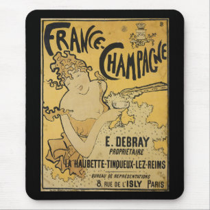 French Champagne Mouse Mat