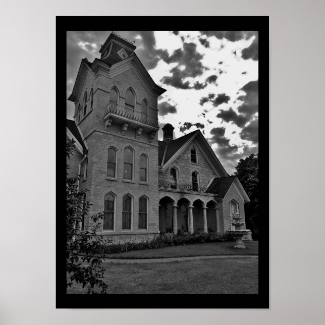 French Chateau Poster (Front)