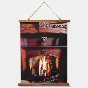 French Chateaux Small Hearth Wall Tapestry