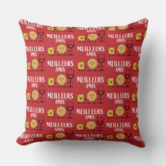 French cheese lovers cushion
