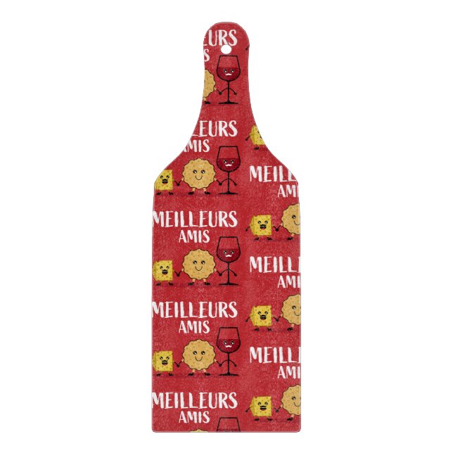French cheese lovers  cutting board (Front)