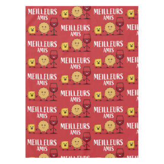 French cheese lovers tablecloth