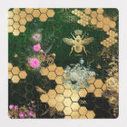 French chic, victorian,bee,floral,gold foil, belle