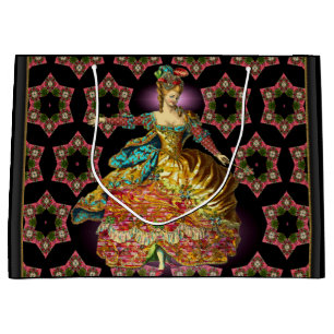 French Christmas Large Gift Bag