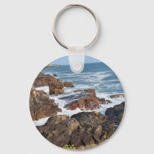 French coastline in Vendée Key Ring