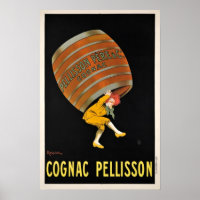 French Cognac Ads Art Deco Vintage