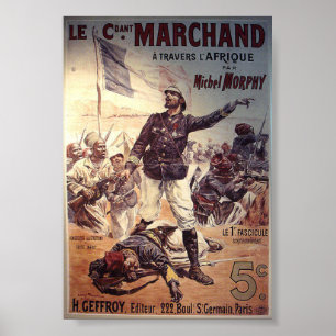 French Colonial Troops In Africa Poster