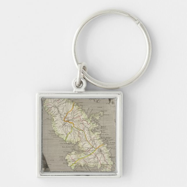 French Colonies Martinique Key Ring (Front)