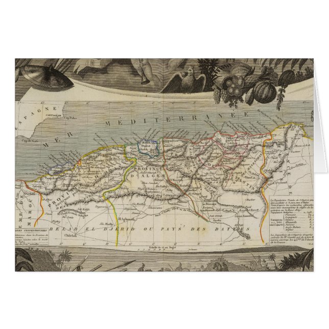 French colony Algeria (Front Horizontal)