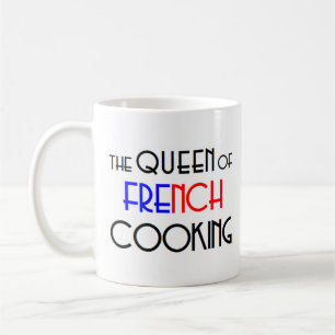 french cooking queen coffee mug