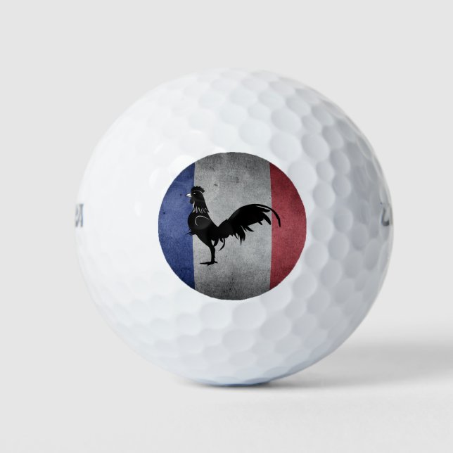 French coq golf balls (Front)