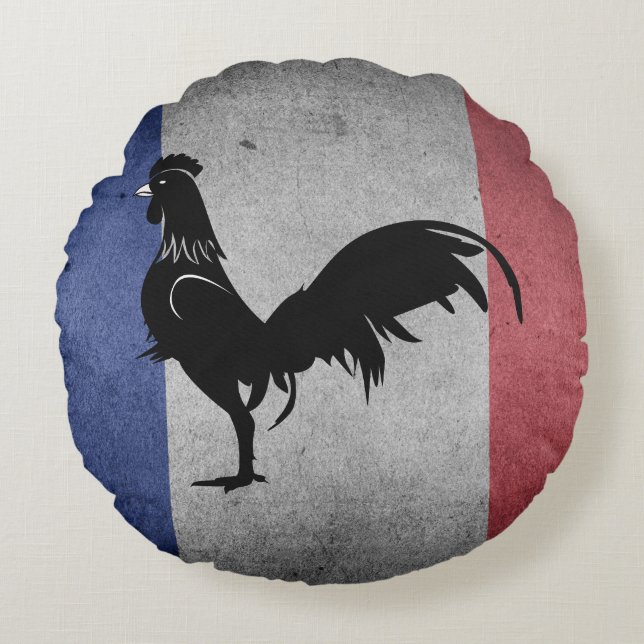 French coq round cushion (Front)