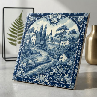 French Cottage Agrarian Lifestyle Country Panorama Tile