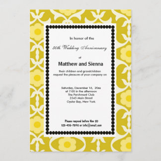 French Country Anniversary Invitation