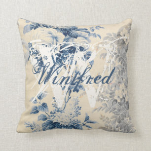 French Country Antique Farmhouse Throw Pillow