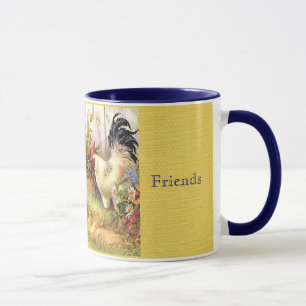 French Country Barnyard Friends Coffee Cup Mug